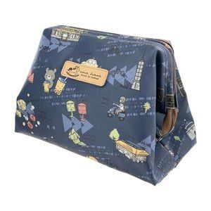 Waterproof Taiwan Large Opening Cosmetic Bag